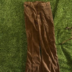 Sears Men's Rich Brown Corduroy Trousers
